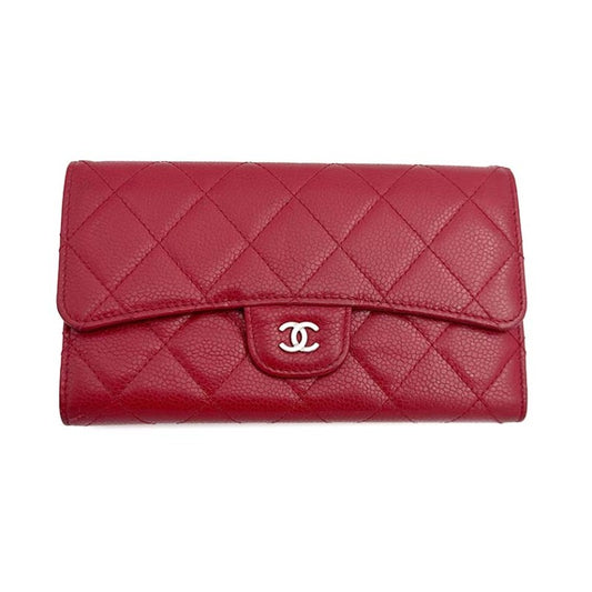 Chanel Classic Caviar Long Wallet