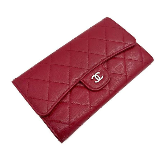 Chanel Classic Caviar Long Wallet