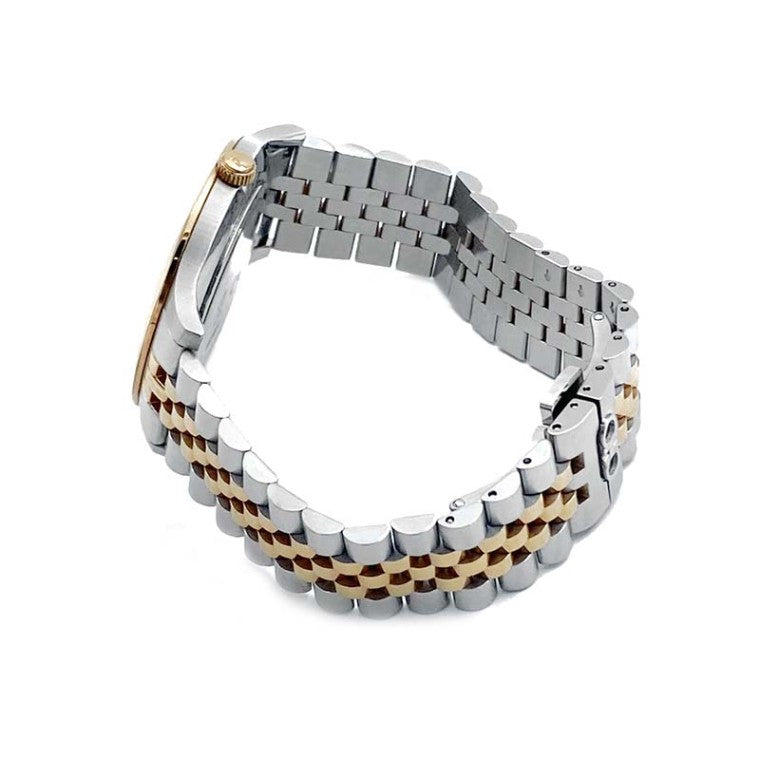 Ferragamo Gancini Diamond Two-Tone Watch