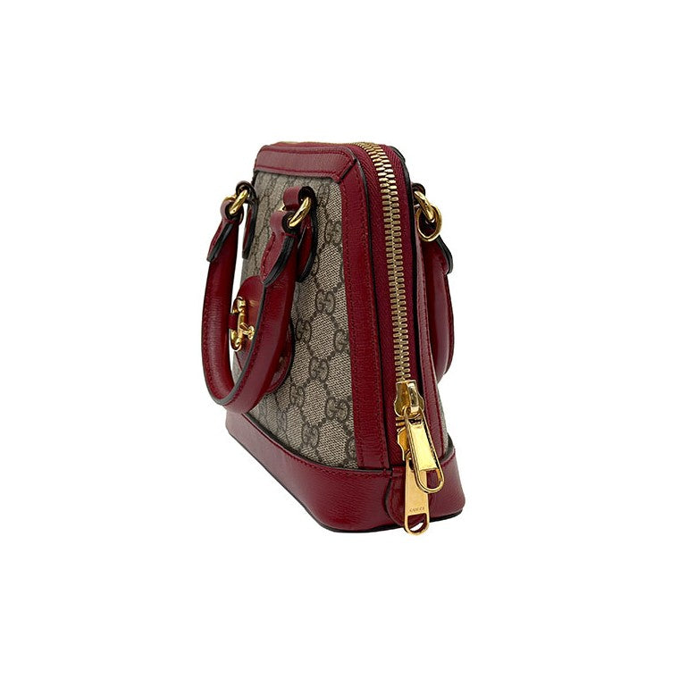 Gucci Horsebit 1955 Mini Top Handle Tote and Shoulder Bag (640716)