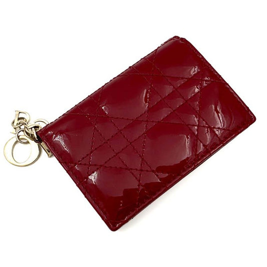 Christian Dior patent cardholder