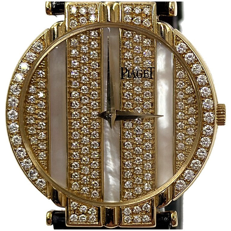 Piaget Tapered Gold Diamond Watch