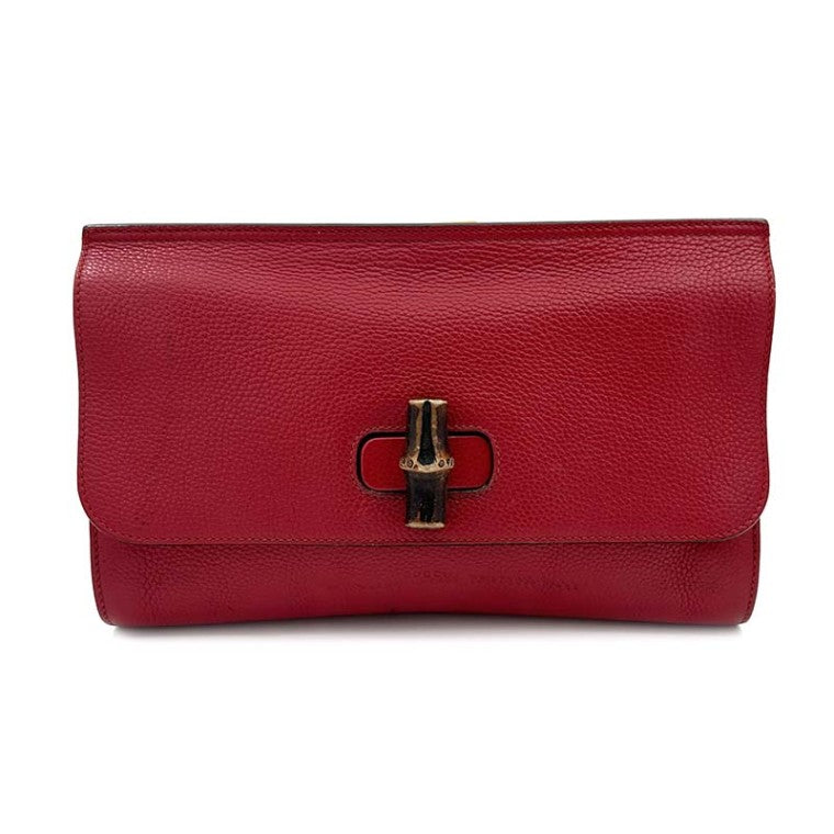 Gucci Bamboo Clutch (387220)