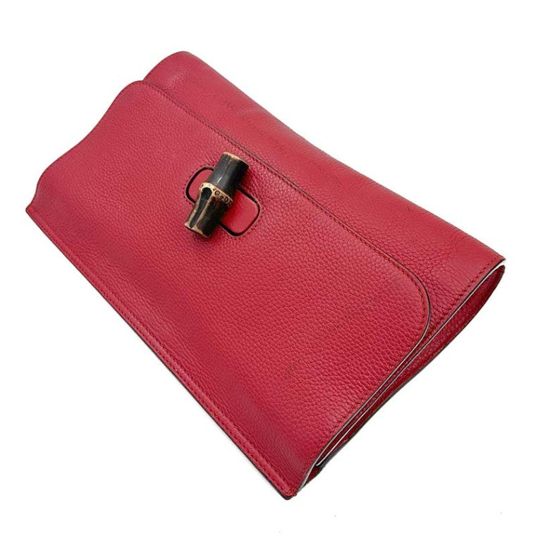 Gucci Bamboo Clutch (387220)