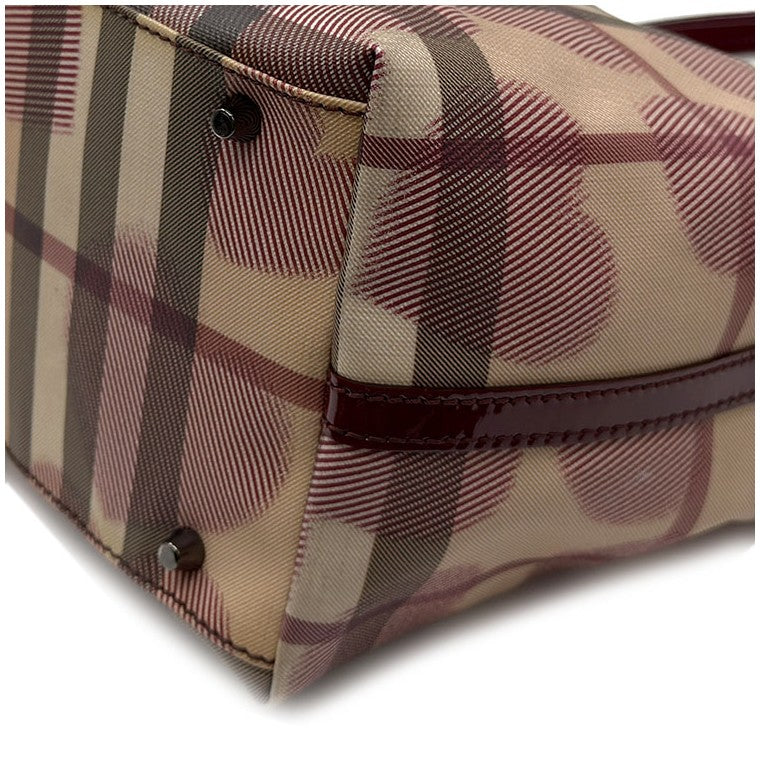Burberry Nova Check Heart Shopper Bag