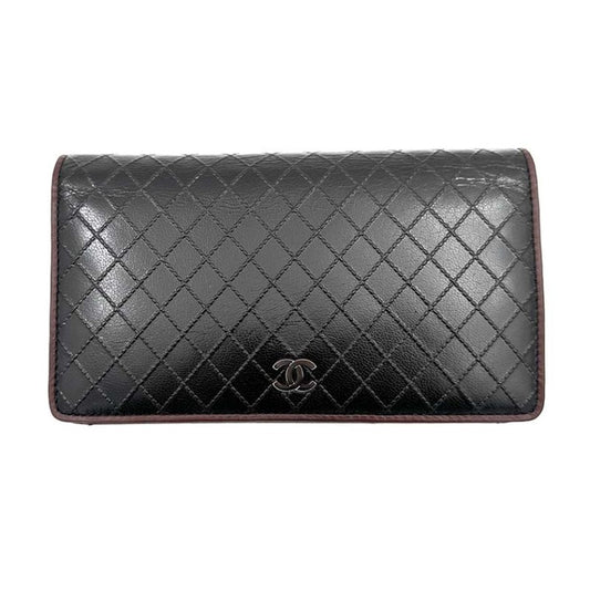 Chanel Stitch Long Wallet