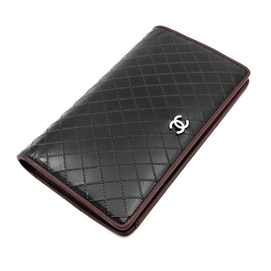 Chanel Stitch Long Wallet