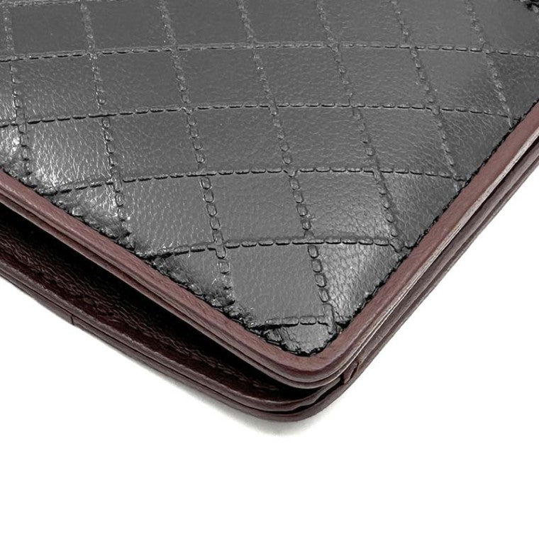 Chanel Stitch Long Wallet