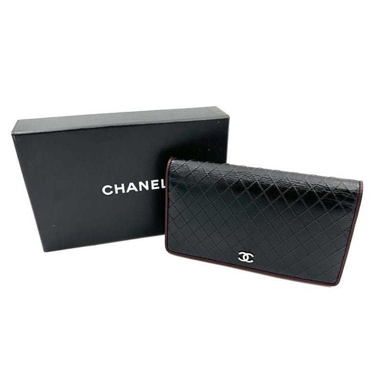 Chanel Stitch Long Wallet