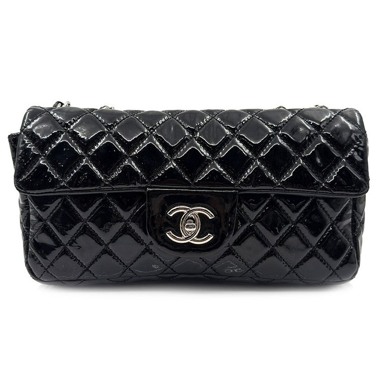 Chanel Patent Chain Shoulder Bag
