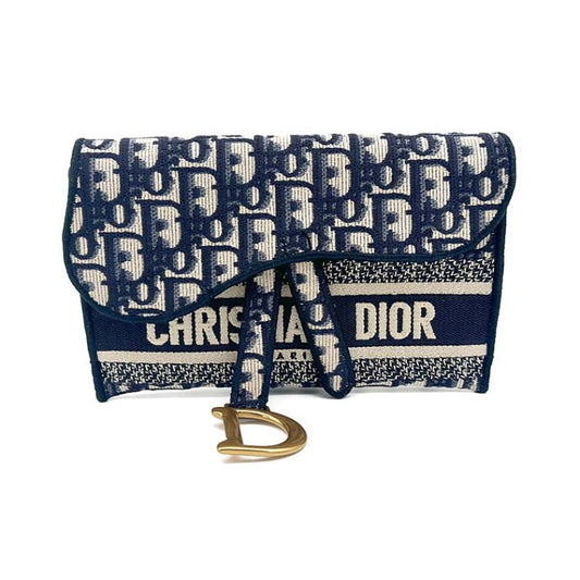 Dior Oblique Saddle Slim Pouch Crossbody Bag