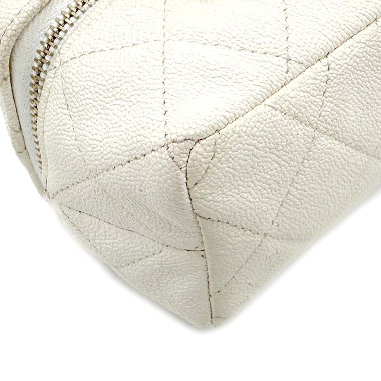 Chanel Caviar Vanity Top Handle Mini