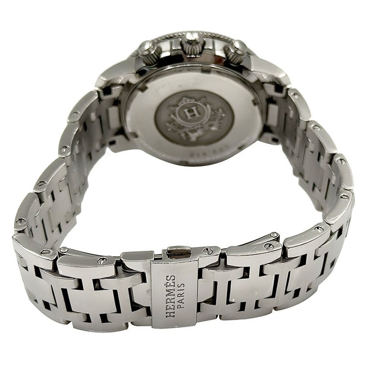 Hermès Clipper Chrono Steel Watch (CP2.410)