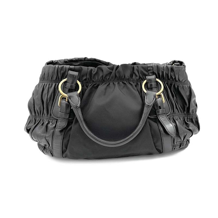 Prada Napa Gaufré Tote and Shoulder Bag (BN1791)