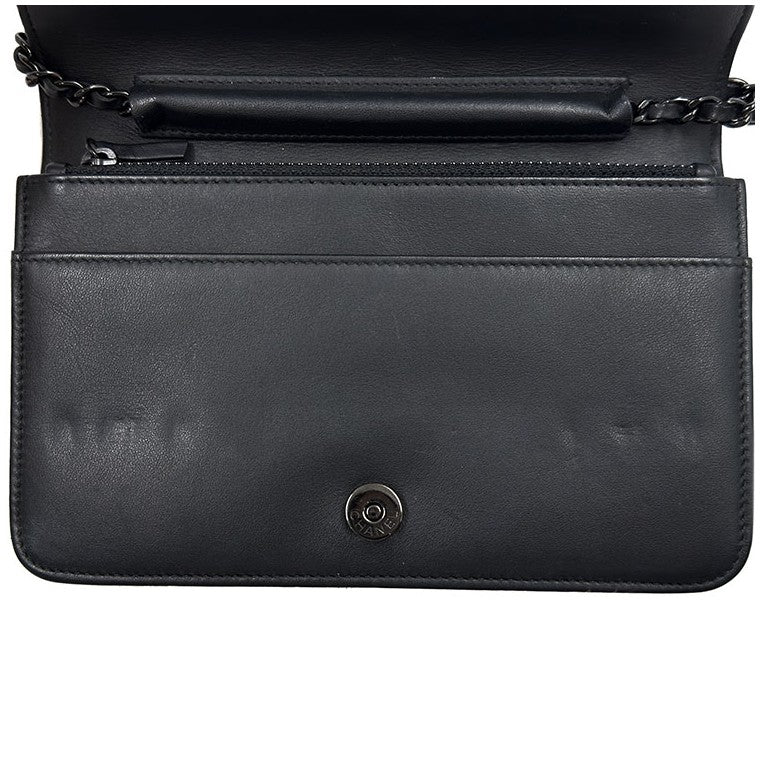 Chanel Chevron Boy WOC Crossbody Bag