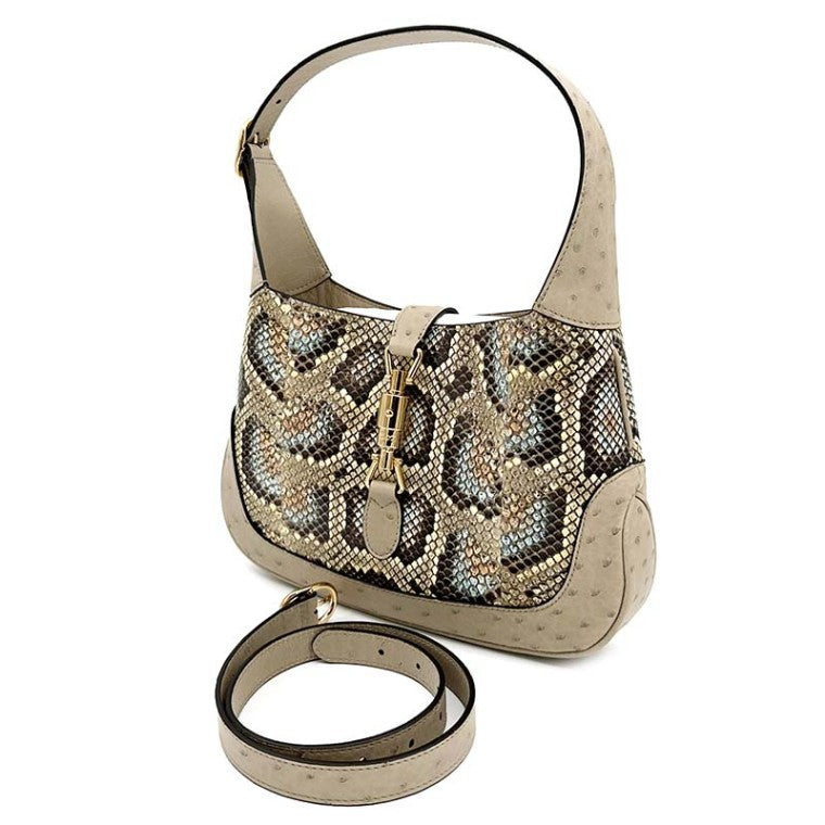 Gucci Python Jackie 1961 Small Hobo Bag (636706)