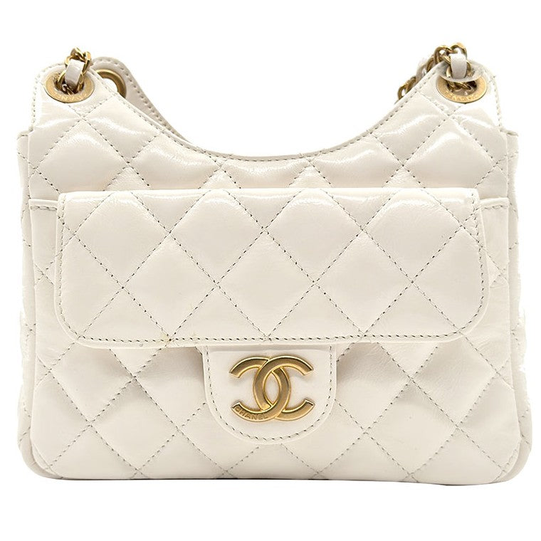Chanel 23C Pocket Hobo Bag Small