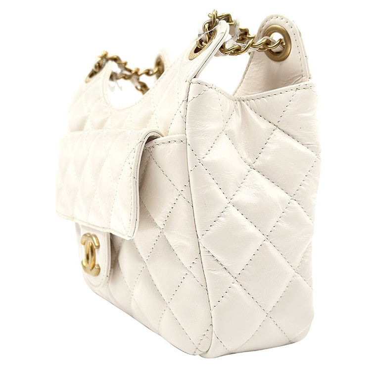 Chanel 23C Pocket Hobo Bag Small