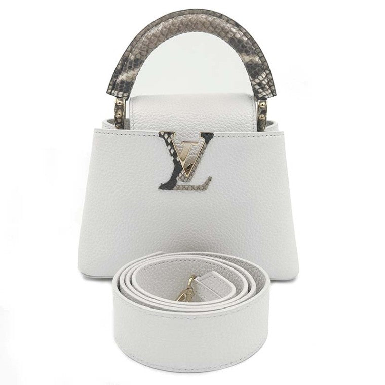 Louis Vuitton Python Capucines Mini