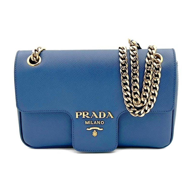 Prada Saffiano Chain Shoulder Bag (1BD193)