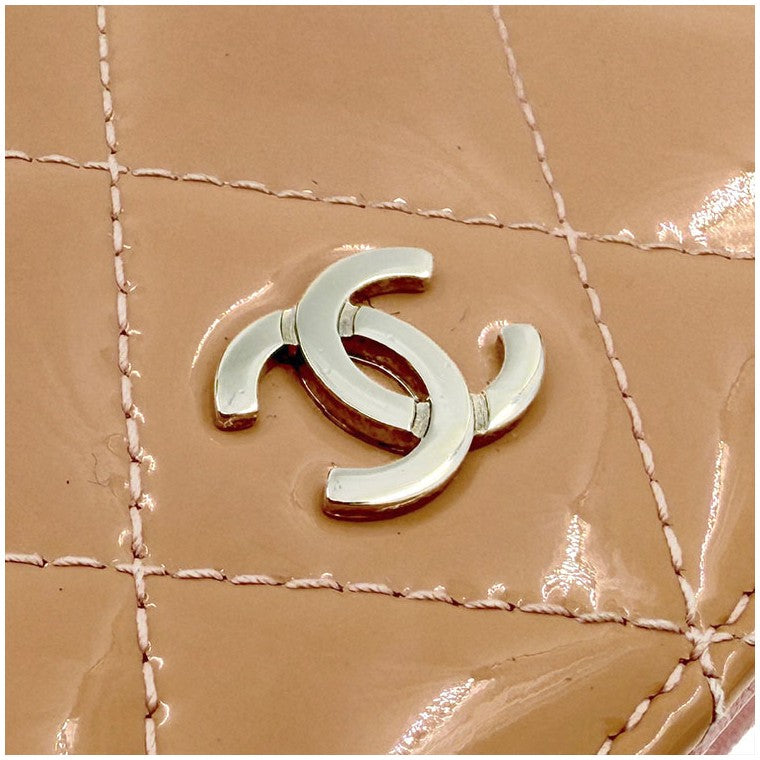 Chanel Classic Patent Long Wallet