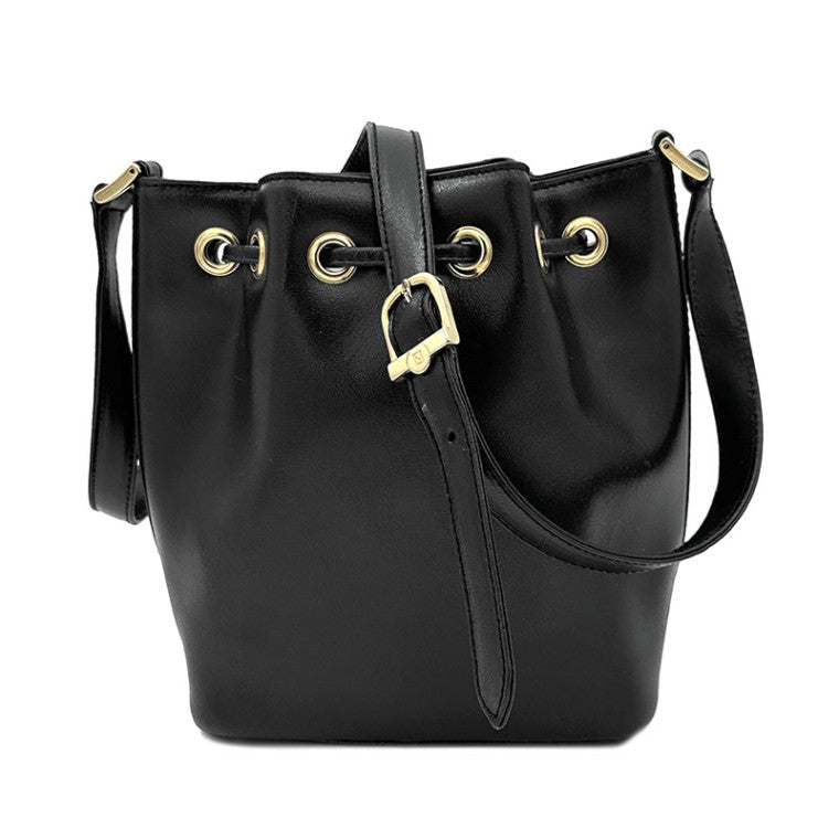 Fendi leather bucket bag