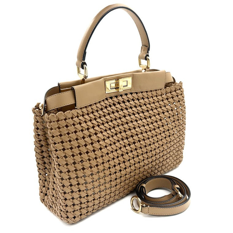 Fendi Interlace Peekaboo Medium (8BN290)