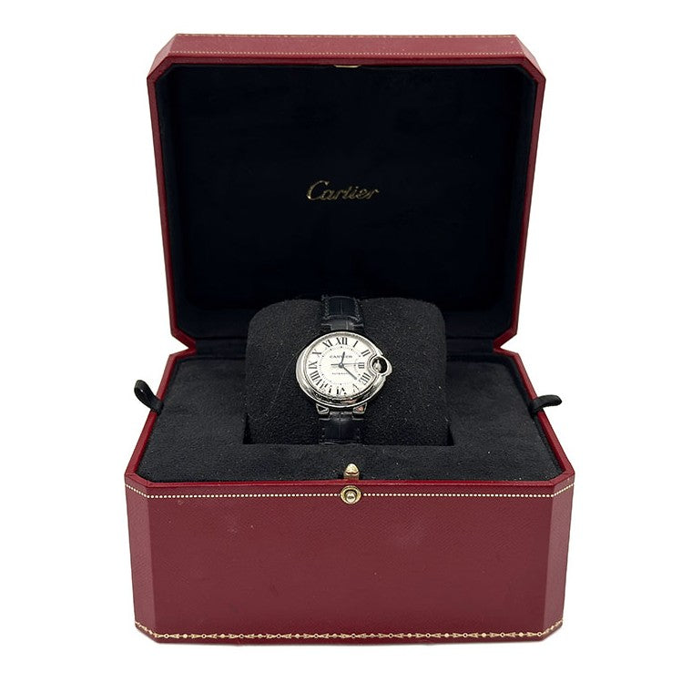 Cartier Ballon Bleu steel watch