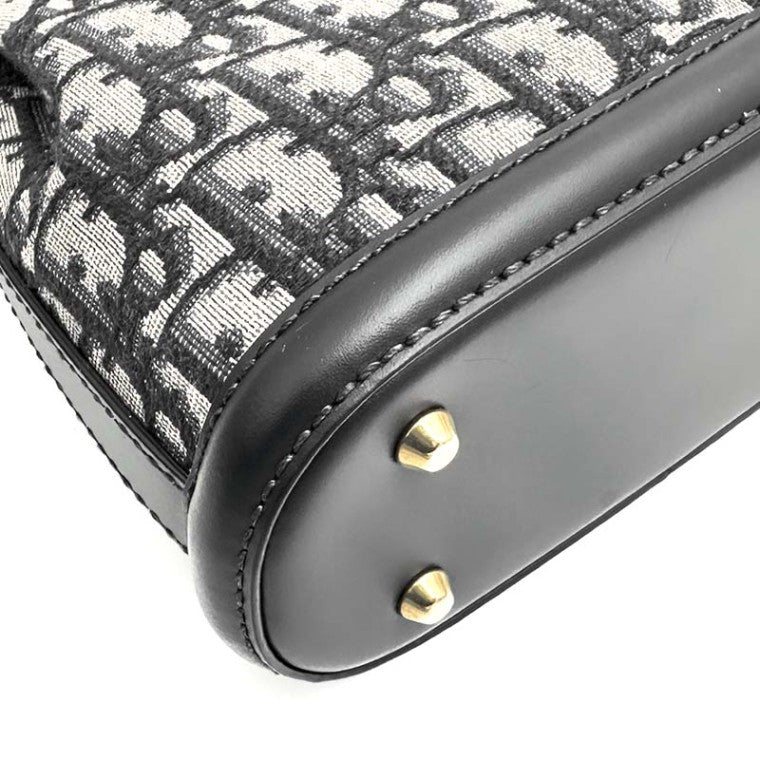 Christian Dior Oblique Bucket Chain Crossbody Bag