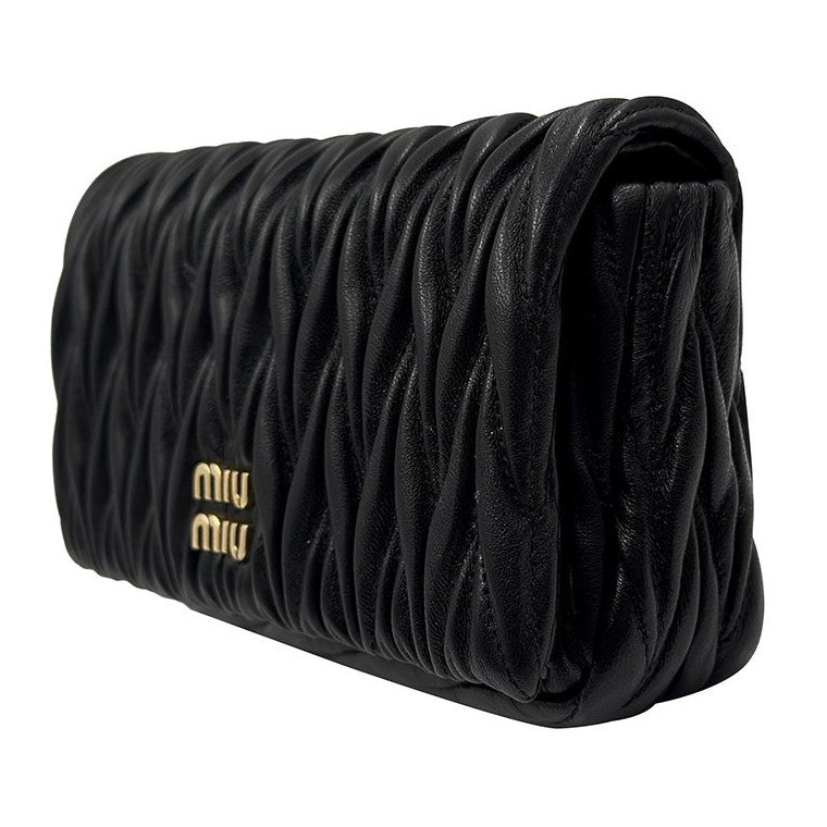 Miu Miu Matelassé Chain Mini Crossbody Bag (5BP086)