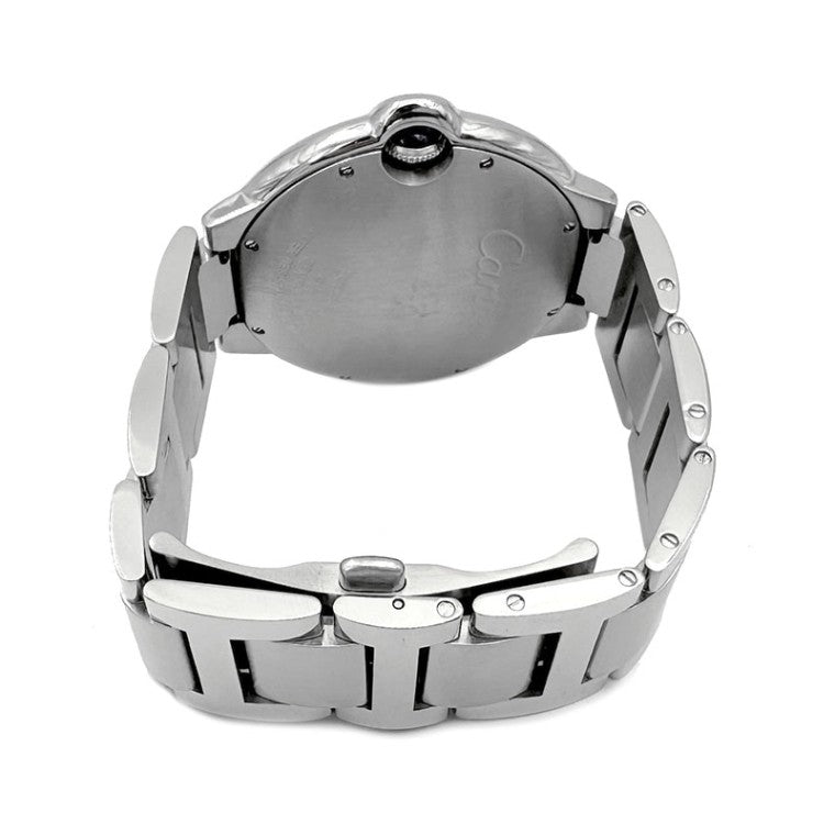 Cartier Ballon Bleu steel watch