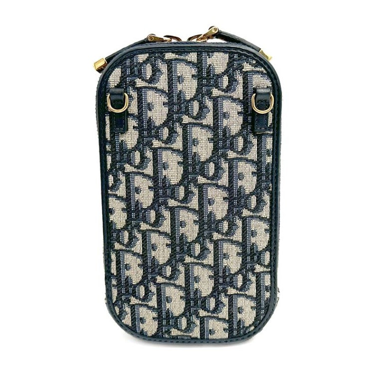 Christian Dior 30 Montaigne Oblique Phone Holder Mini Crossbody Bag