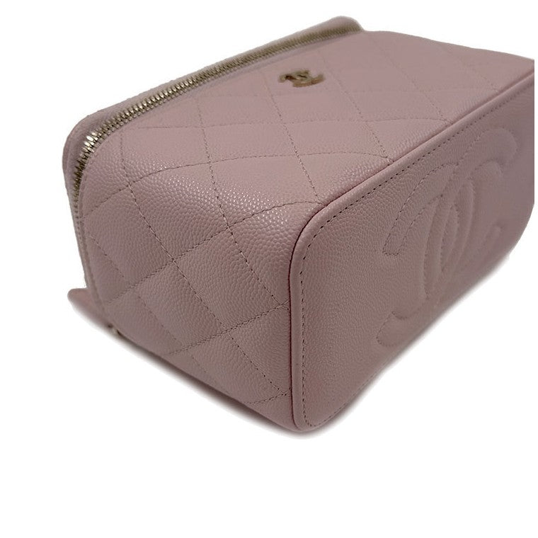 Chanel Caviar Vanity Chain Crossbody Bag