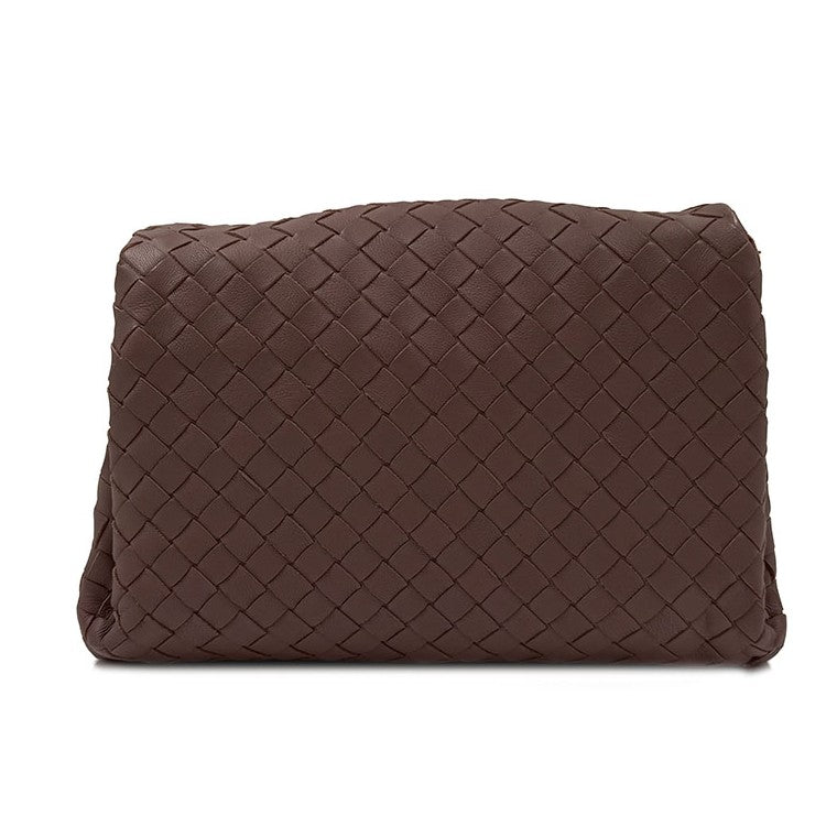 Bottega Veneta Mesh Intrecciato Flap Clutch Bag