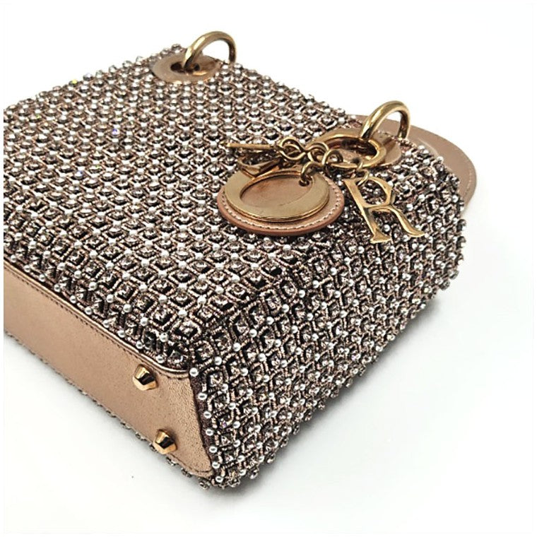 Christian Dior Embroidered Lady Mini Bag