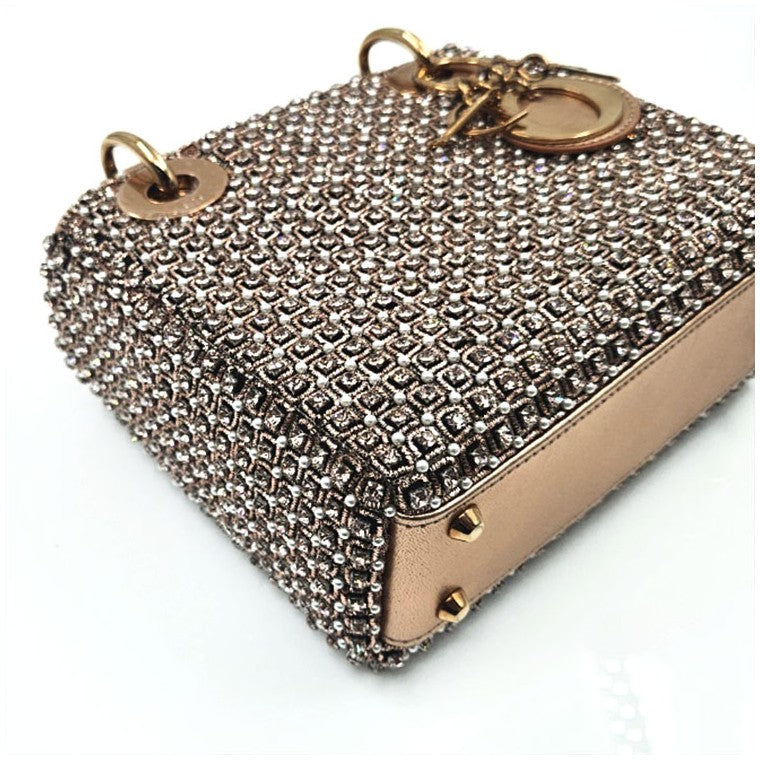 Christian Dior Embroidered Lady Mini Bag
