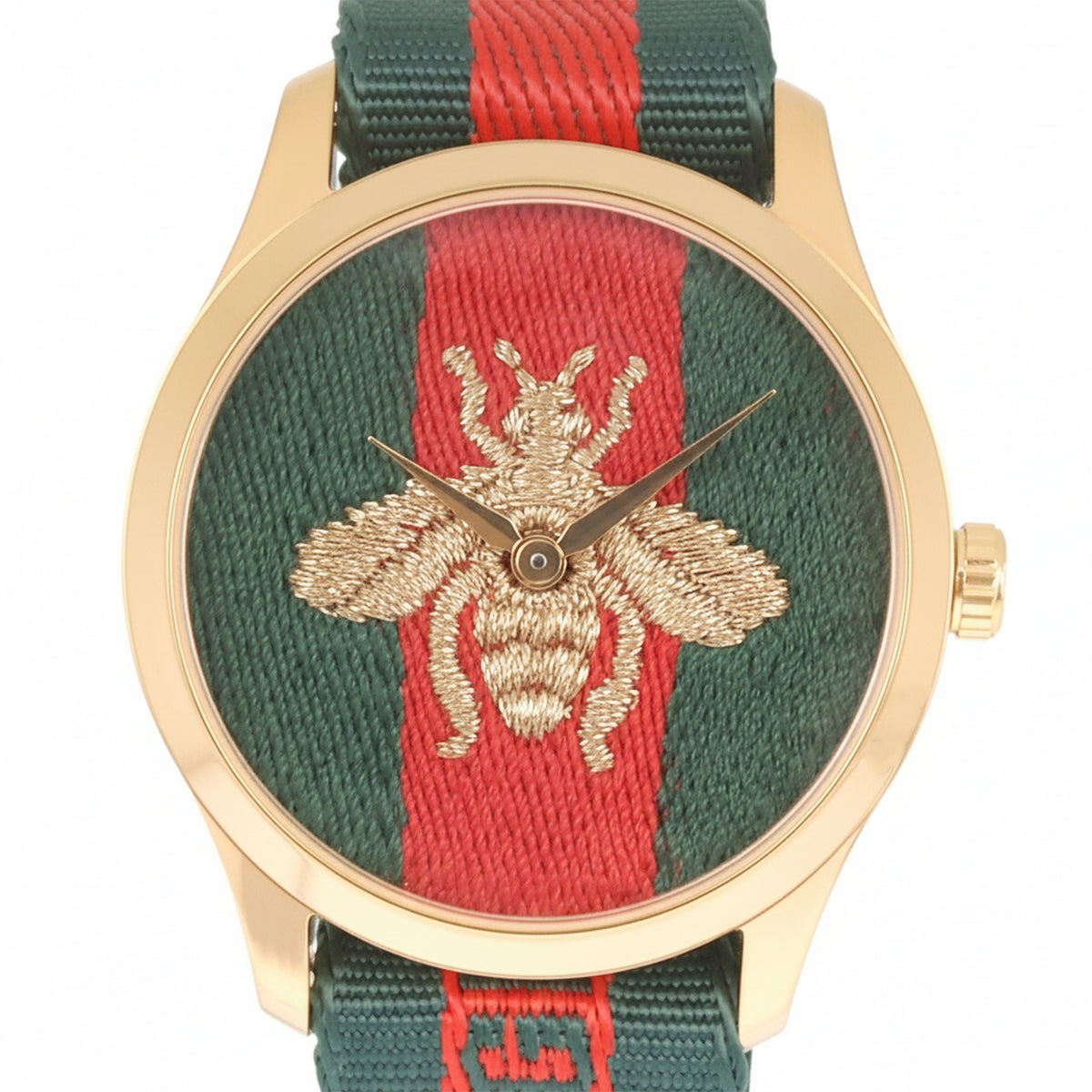 Gucci YA126487 Timeless Quartz NATO Band Watch