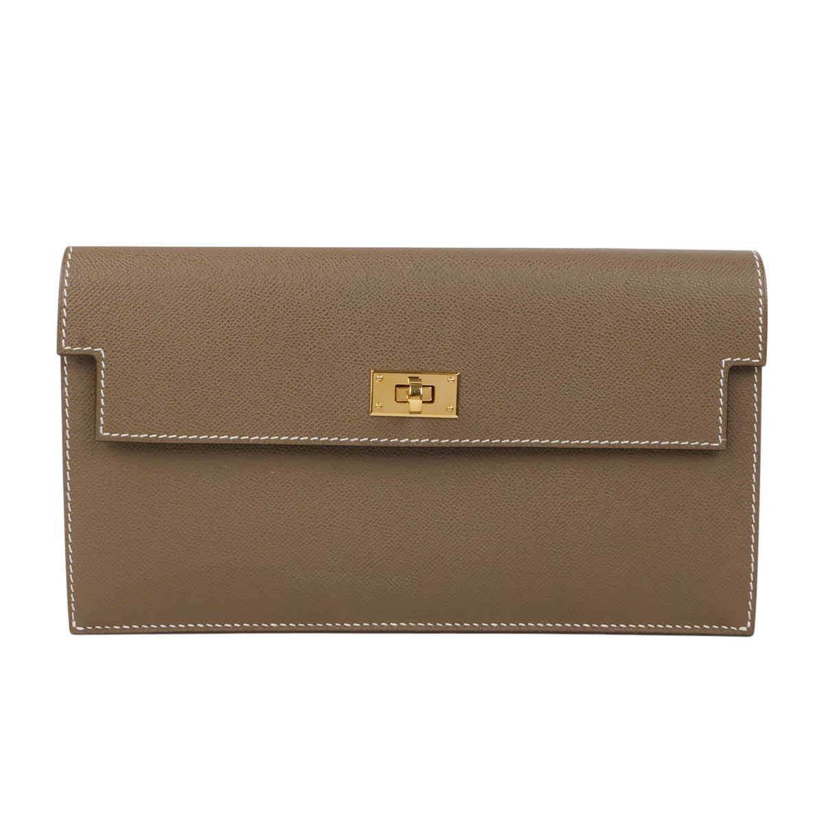 Hermès H084940CC18 Kelly long wallet