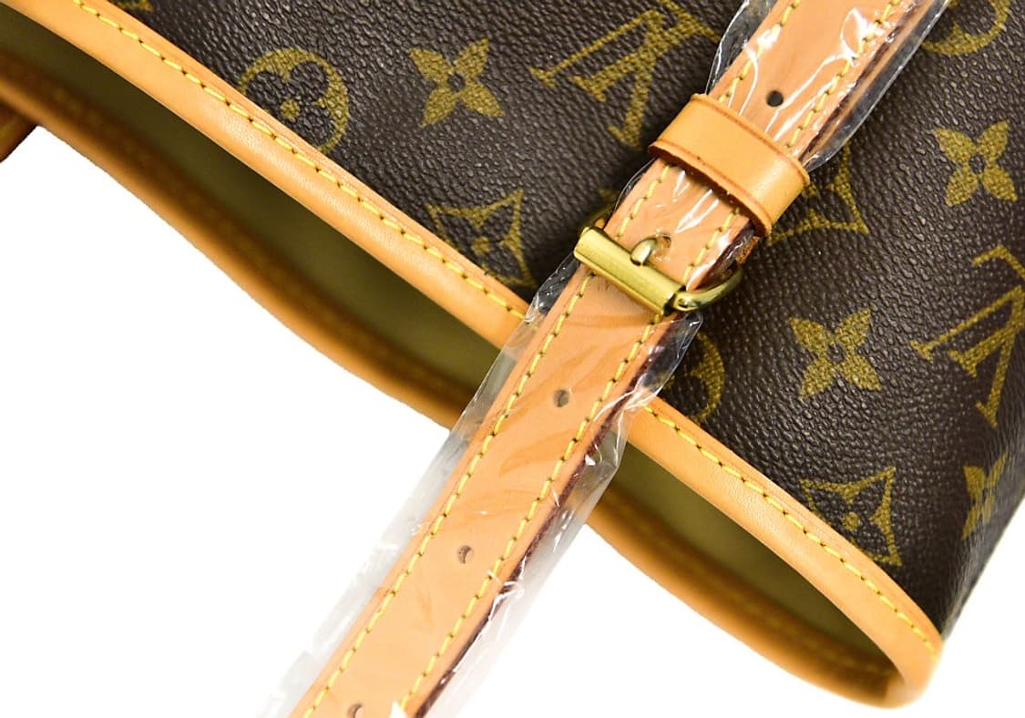 Louis Vuitton Monogram Bucket GM Shoulder Bag