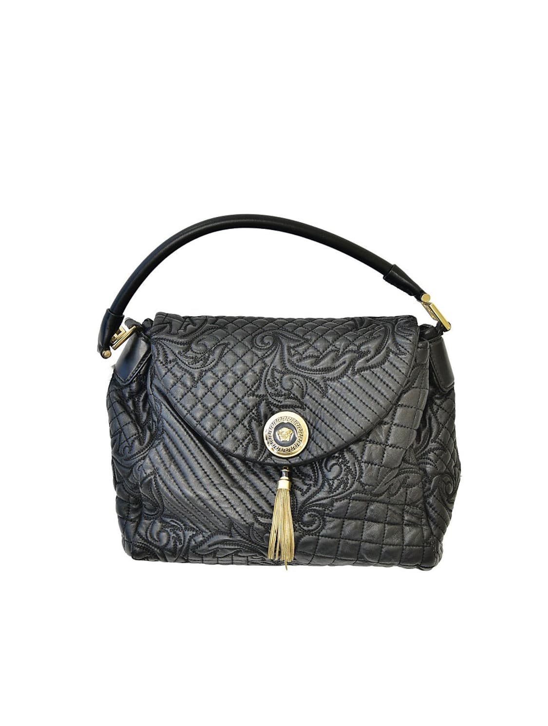 Versace Vanitas Quilted Shoulder Bag