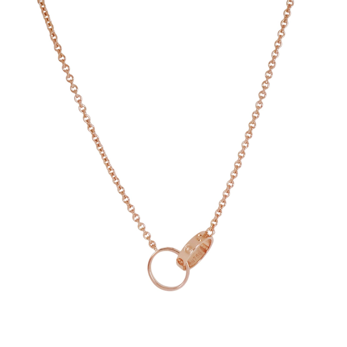 Cartier B7212300 Rose Gold Love Necklace