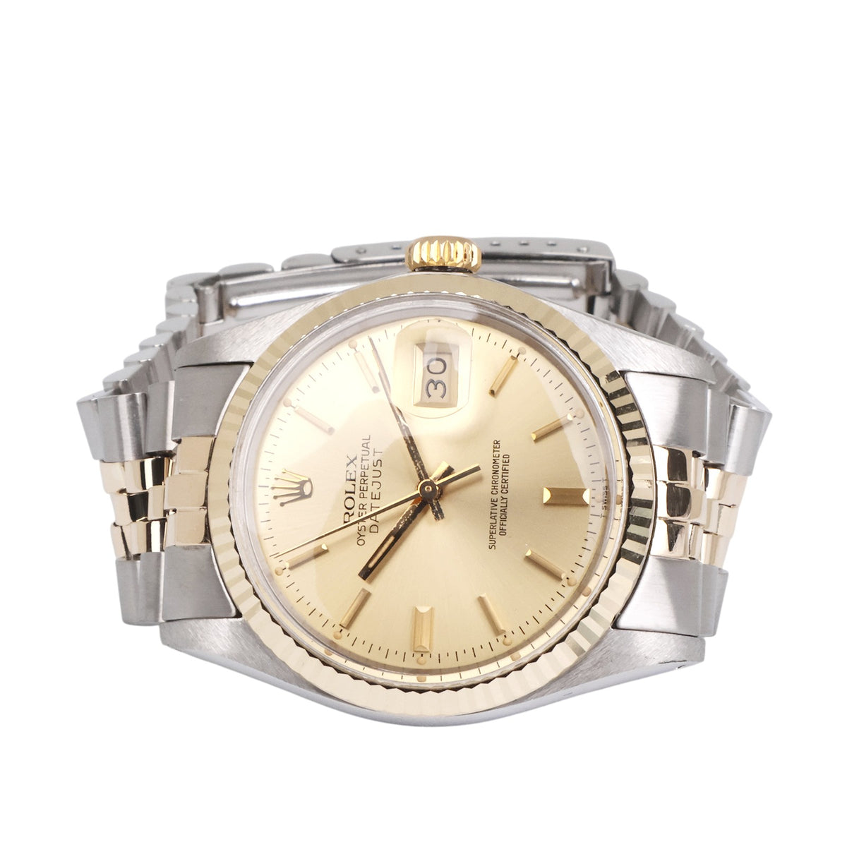 Rolex 16013 Yellow Gold Two-Tone Day-Date Automatic Watch