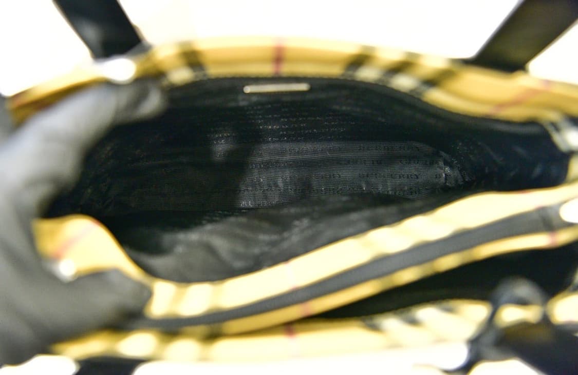 Burberry Nova Check Tote Bag