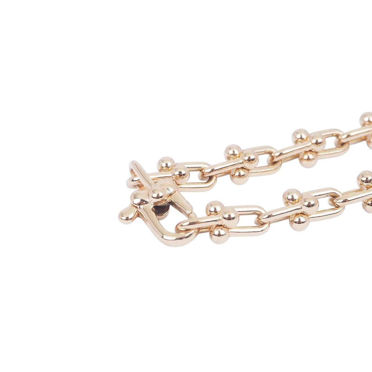 Tiffany 60423458 Rose Gold Hardware Micro Link Bracelet