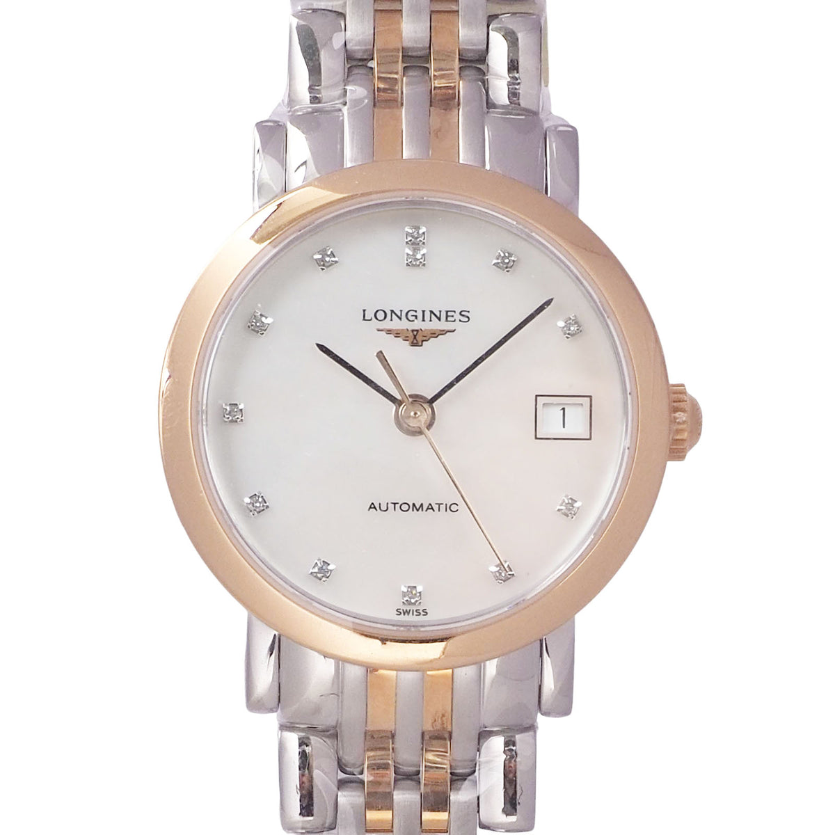 Longines L4.309.5.87.7 Elegance Collection Two-Tone Watch