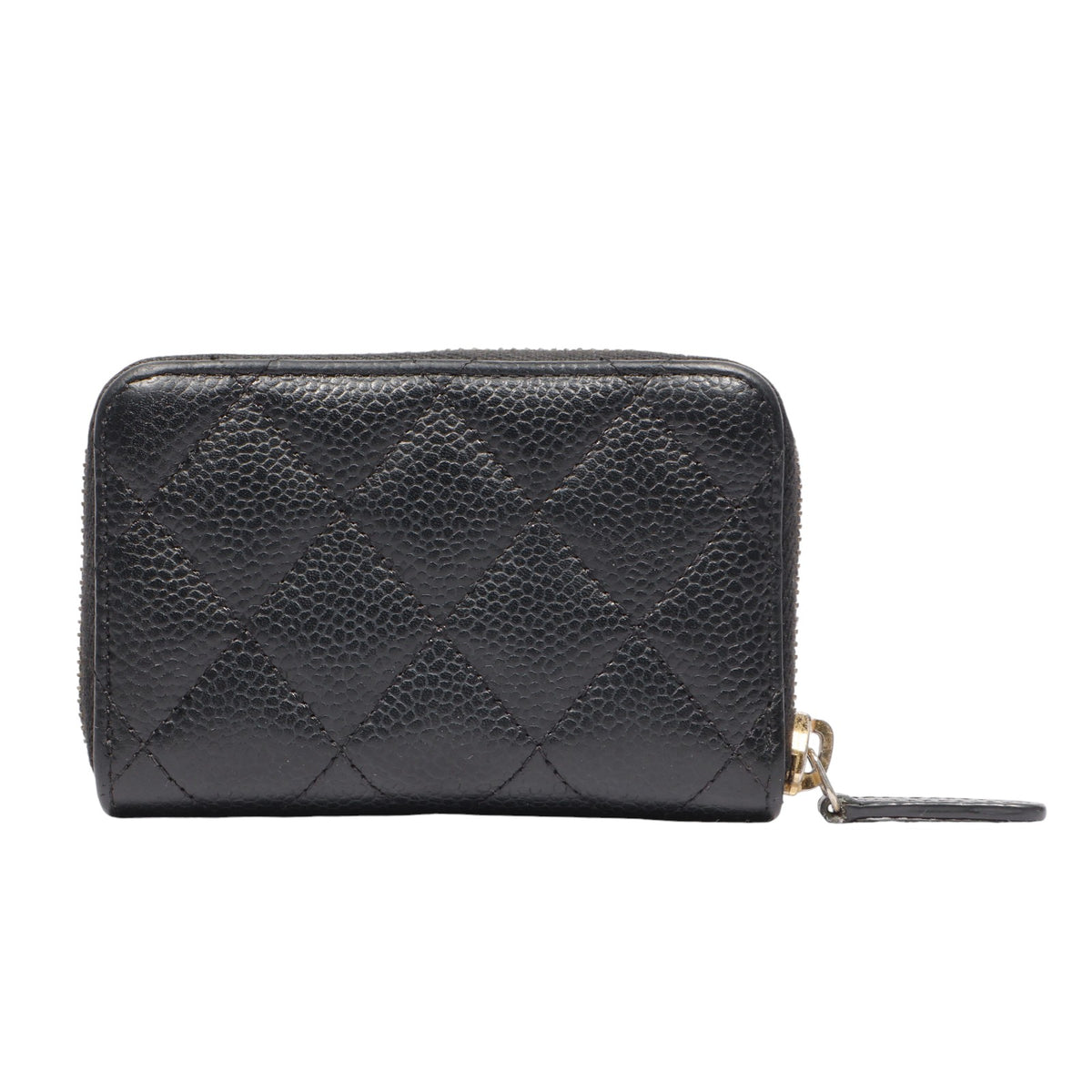 Chanel AP0216 Classic Caviar Zipper Card Holder