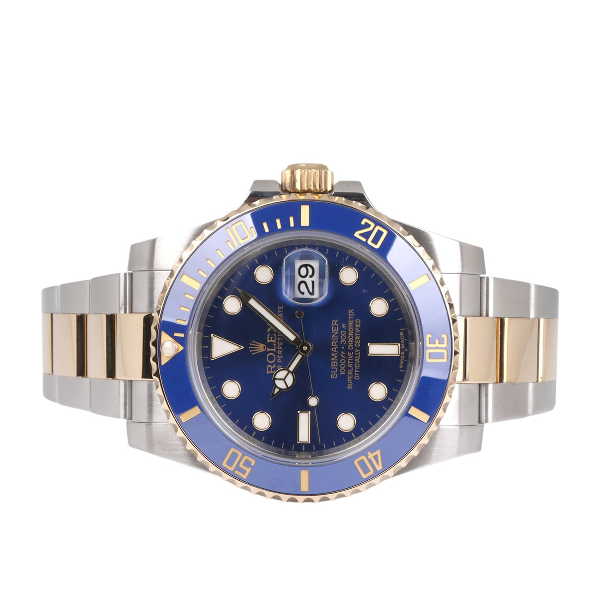 Rolex 116613LB Submariner Automatic Two-Tone Watch