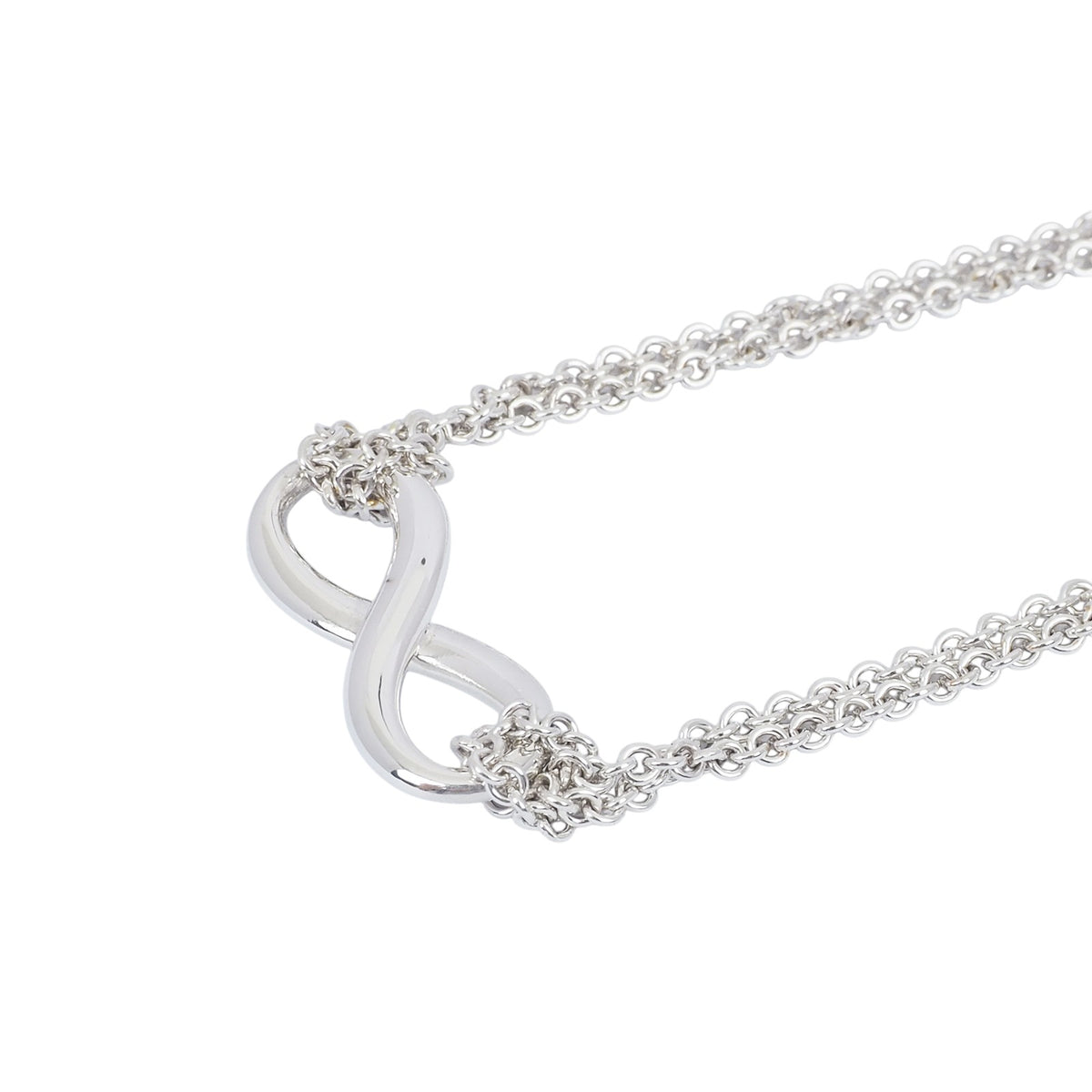 Tiffany Silver Infinity Necklace