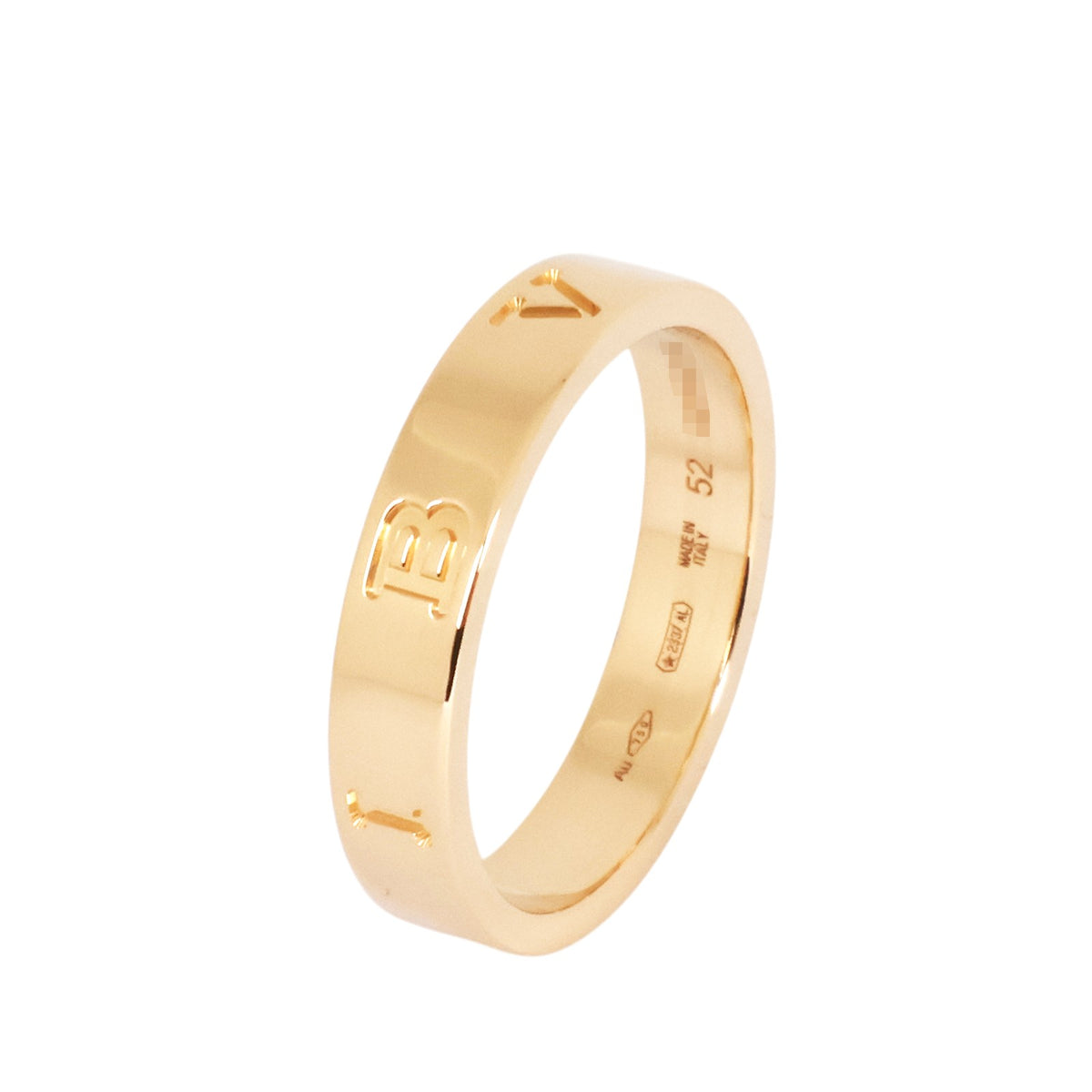 Bulgari 360372 Yellow Gold B.Zero1 Essential Ring