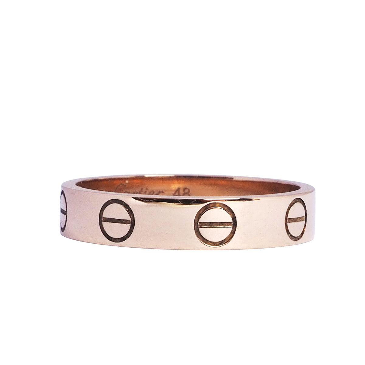 Cartier B4085200 Rose Gold Love Small Ring